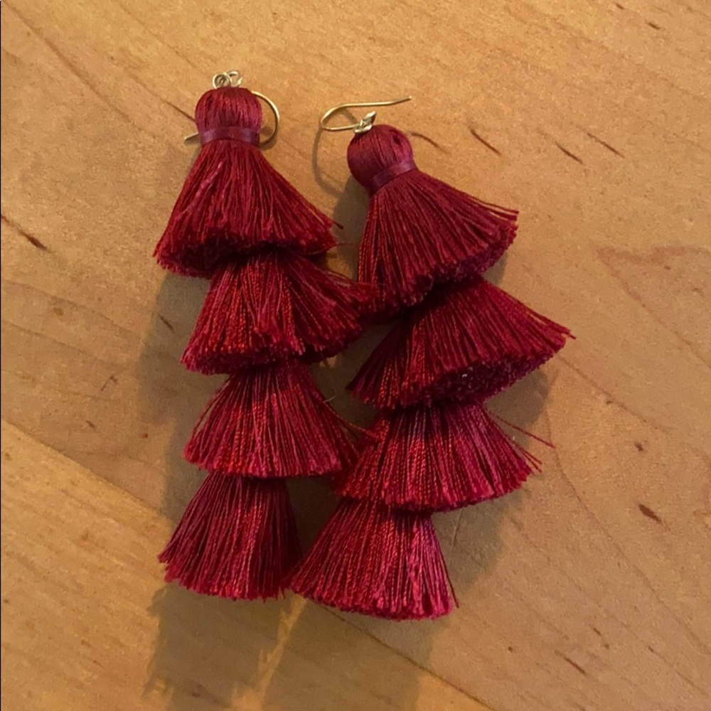 Baublebar Mariette Fringe drop earrings